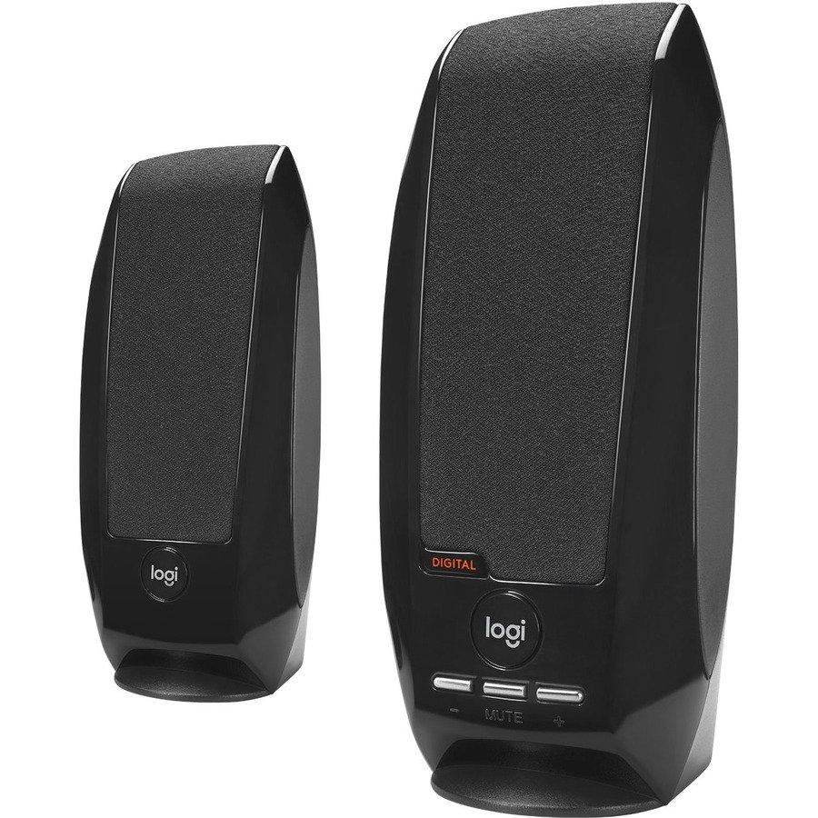 Logitech S150 Digital USB 2.0 Speaker System, 2.0 Stereo, USB-Powered, Black - Image 4