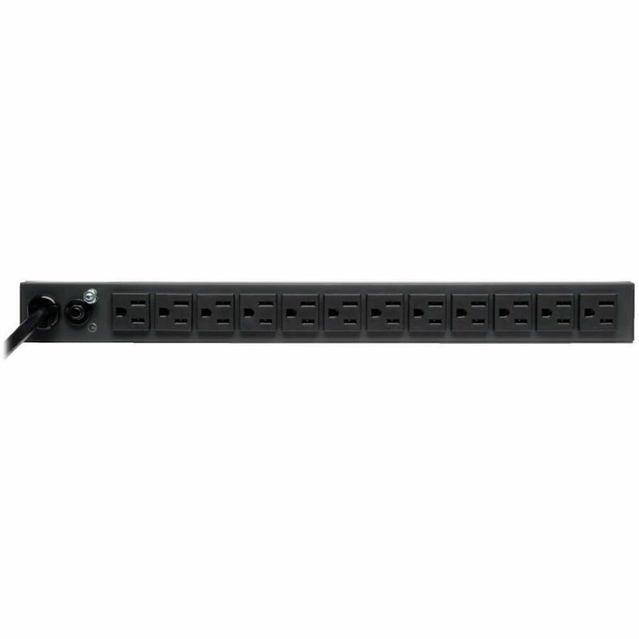 Eaton Tripp Lite PDU1215 Basic PDU, 120V 15A, 13 NEMA 5-15R Outlets, 1U/0U Rackmount - Image 2