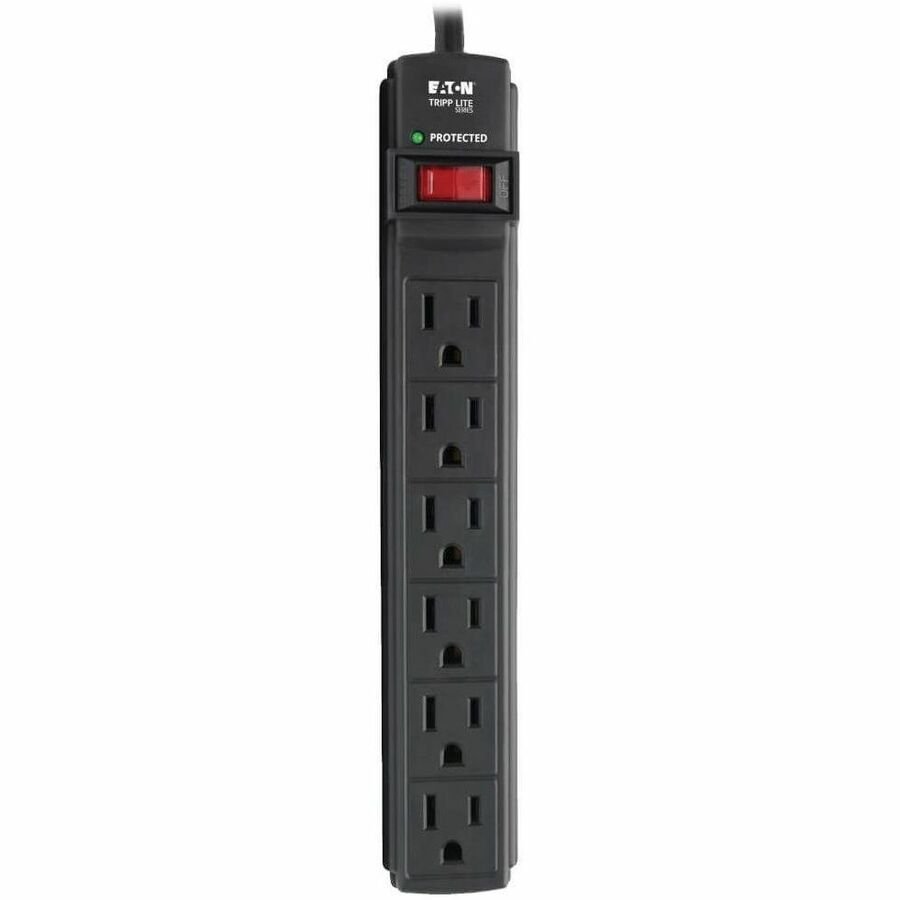 Eaton Tripp Lite Protect It! TLP6B 6-Outlet Surge Protector, 6 ft Cord, 360J - Image 5