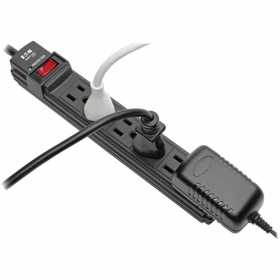 Eaton Tripp Lite Protect It! TLP6B 6-Outlet Surge Protector, 6 ft Cord, 360J - Image 4
