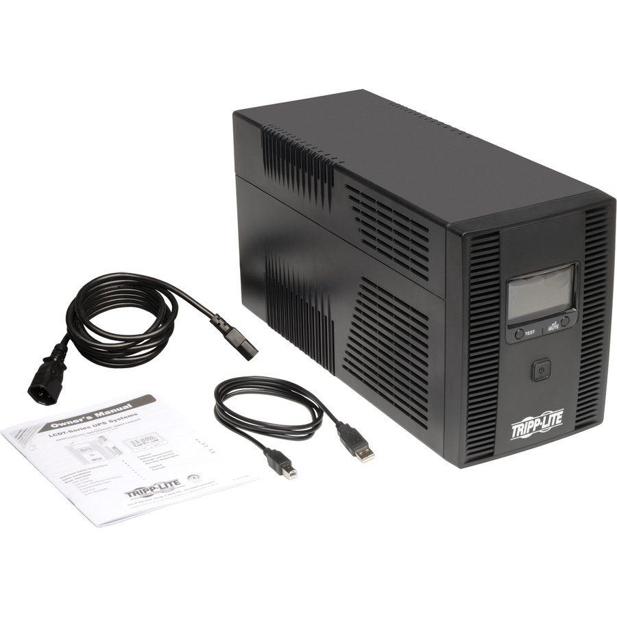 Eaton Tripp Lite Series SmartPro 230V 1.5kVA 900W Line-Interactive UPS, Tower, LCD, USB, 8 Outlets - Image 2