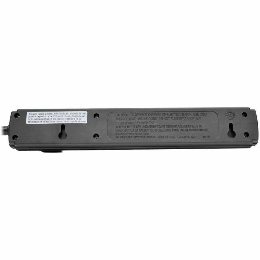 Eaton Tripp Lite Power It! PS66B 6-Outlet Power Strip, 6 ft Cord, 120V, 1875W - Image 2