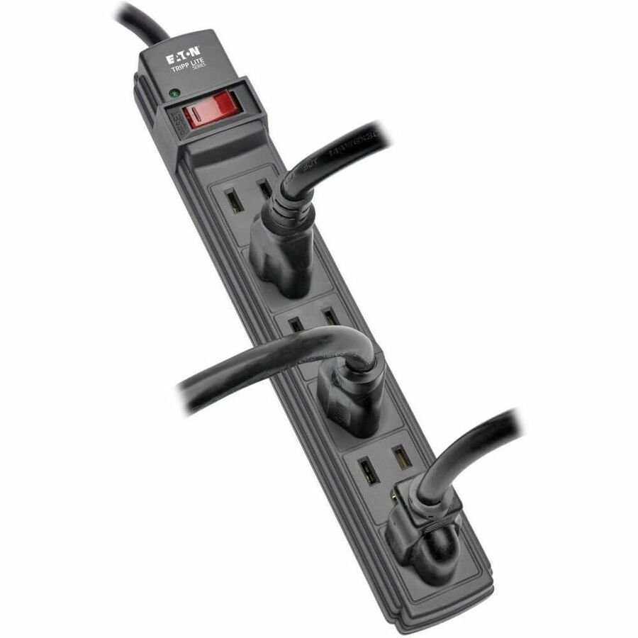 Eaton Tripp Lite Power It! PS66B 6-Outlet Power Strip, 6 ft Cord, 120V, 1875W - Image 4