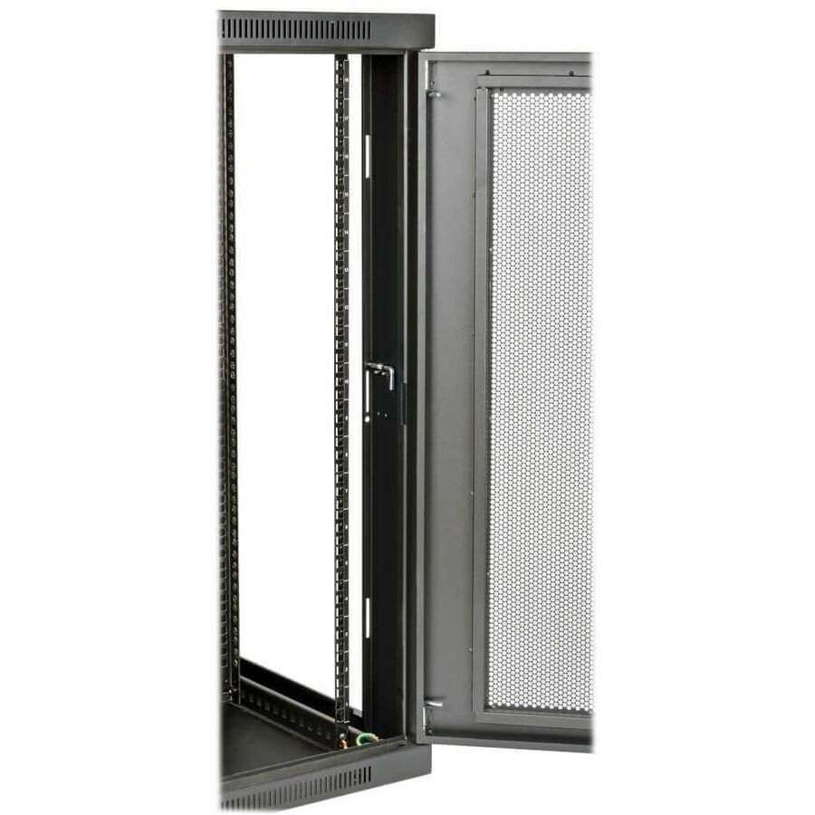 Tripp Lite by Eaton SmartRack 18U UPS-Depth Wall-Mount Half-Height Rack Enclosure Hinged Back - Image 3