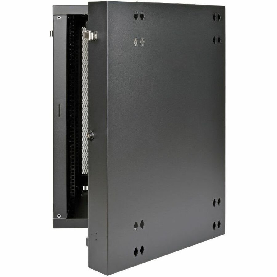 Tripp Lite by Eaton SmartRack 18U UPS-Depth Wall-Mount Half-Height Rack Enclosure Hinged Back - Image 2