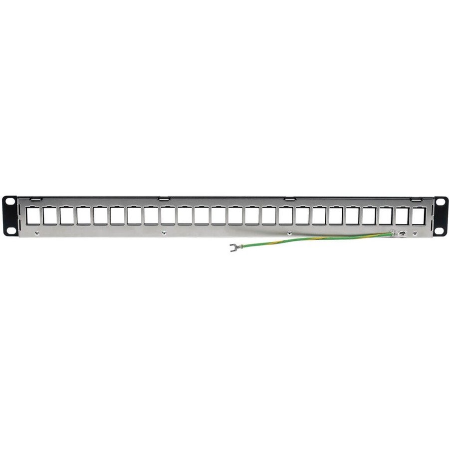 Eaton Tripp Lite N062-024-KJ-SH 24-Port 1U Shielded Blank Keystone Patch Panel - Image 2