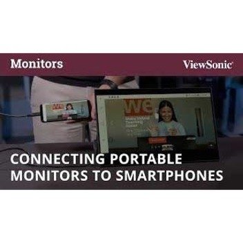 ViewSonic VG1655 15.6 Inch 1080p Portable Monitor, IPS Display with Eye Care for Comfortable Mobile Workspaces and Second Screen Productivity - Image 4