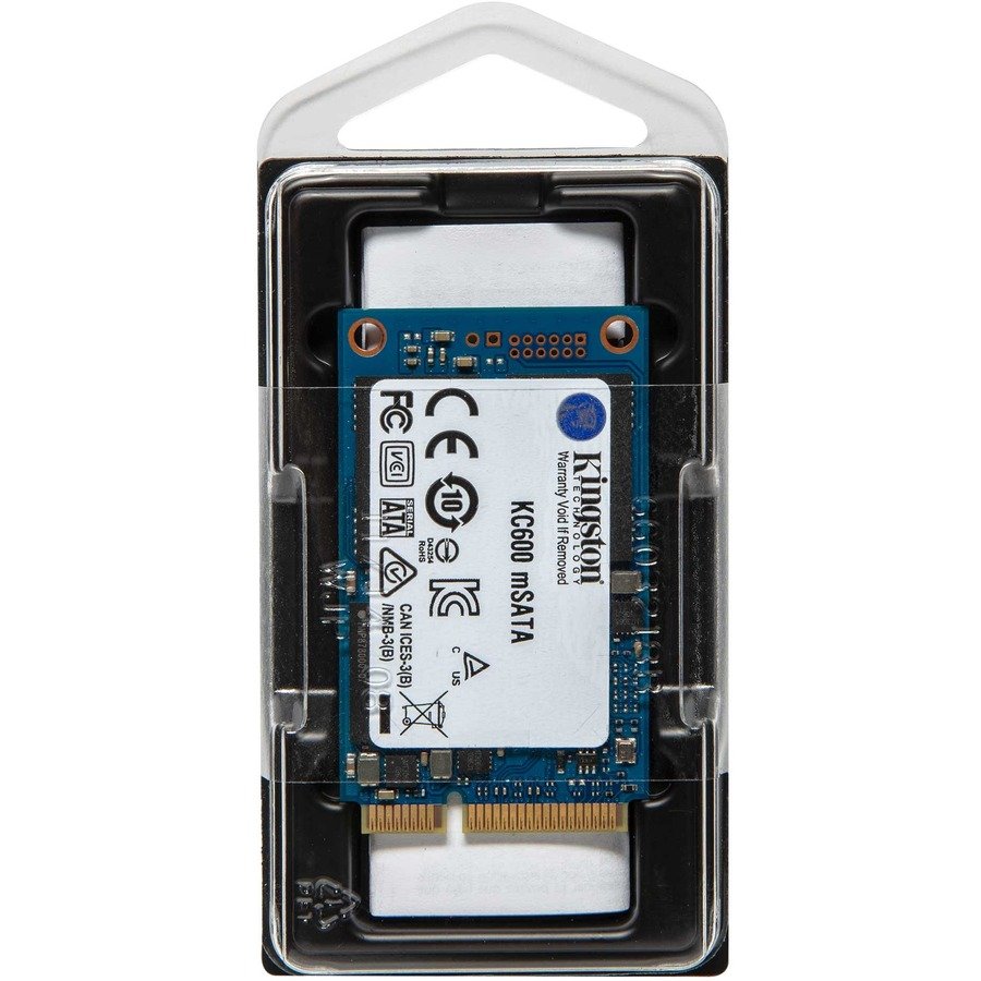 Kingston KC600 256GB mSATA SSD, AES 256-Bit Hardware Encryption - Image 4