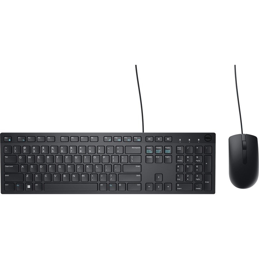 Dell KM300C Wired Keyboard and Mouse Combo, USB, 1000 DPI, Black - Image 3