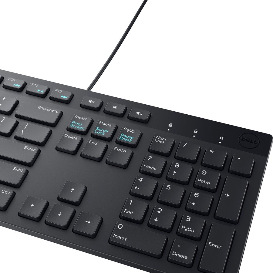 Dell KM300C Wired Keyboard and Mouse Combo, USB, 1000 DPI, Black - Image 4