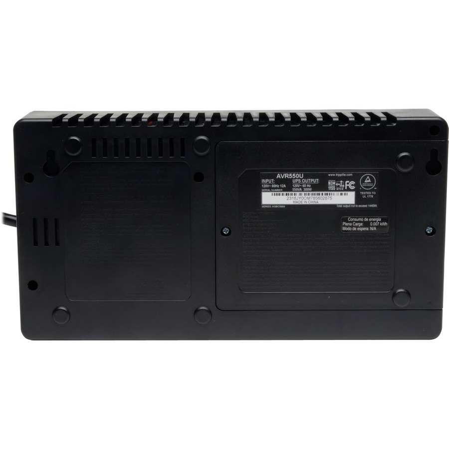 Eaton Tripp Lite AVR550U 550VA / 300W Line-Interactive UPS, 8 Outlets, 120V - Image 4