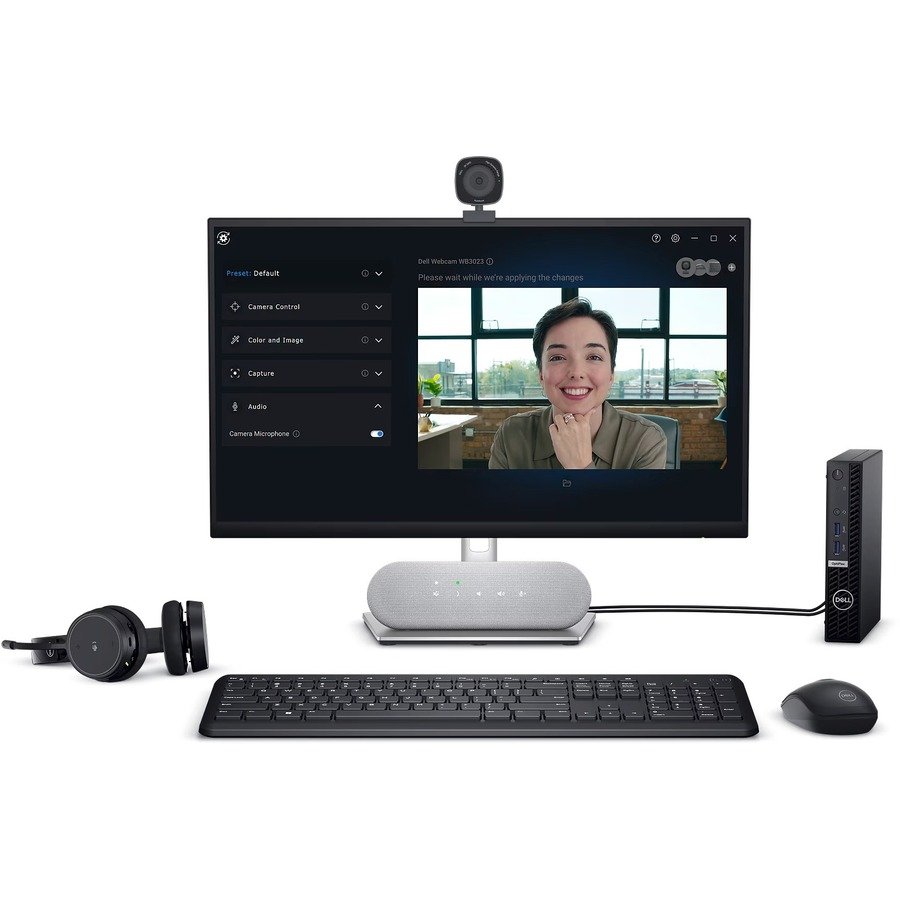 Dell WB3023 Webcam, 60fps, Auto Focus, Built-In Microphone, USB-A - Image 5