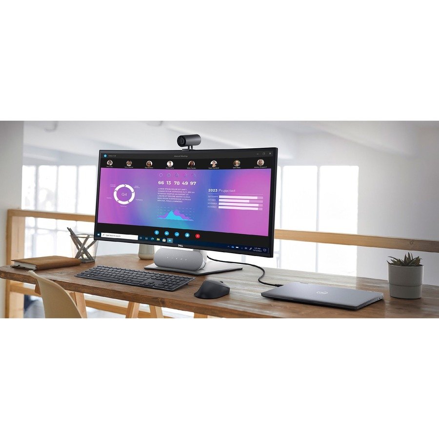 Dell UltraSharp U4924DW 49-Inch Curved Dual QHD USB-C Hub Monitor, 5120 x 1440, KVM, 2.5GbE - Image 6