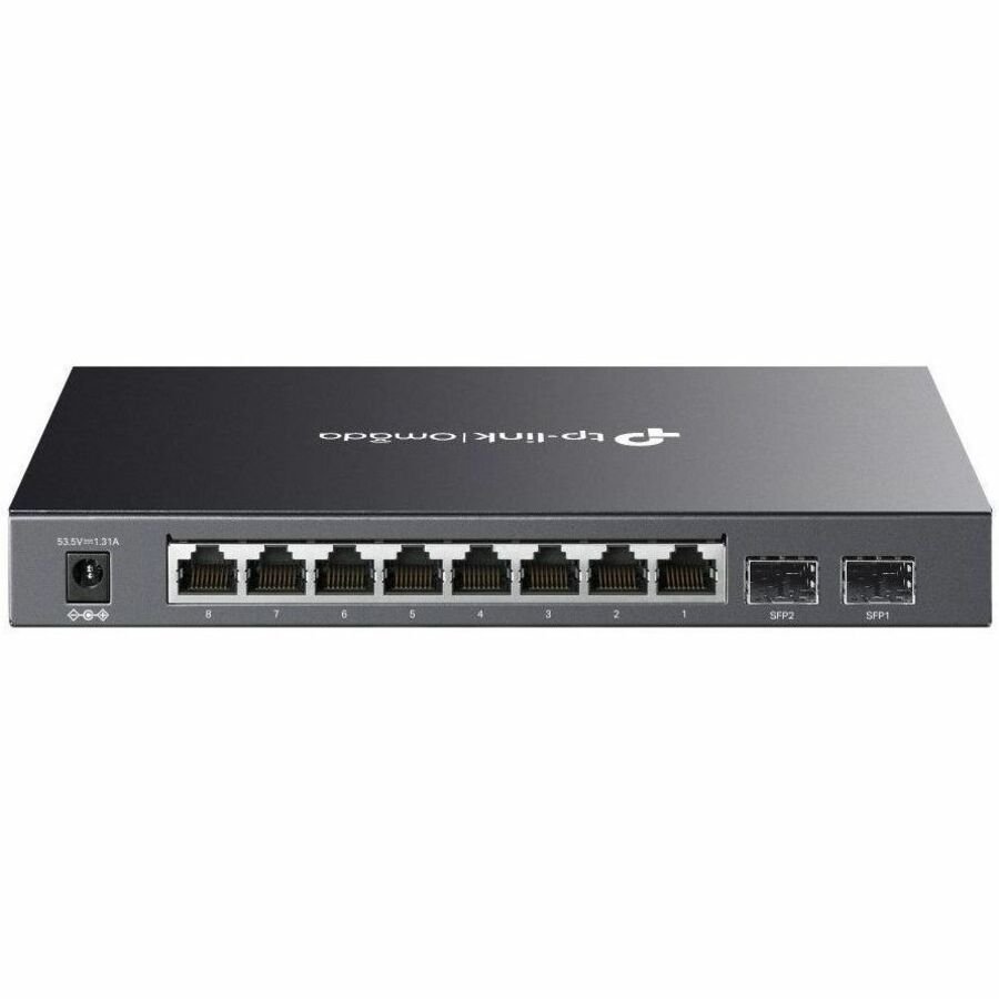 TP-Link Omada SG2210P 10-Port Gigabit Smart PoE+ Switch, 8 PoE+ Ports, 2 SFP Slots - Image 2