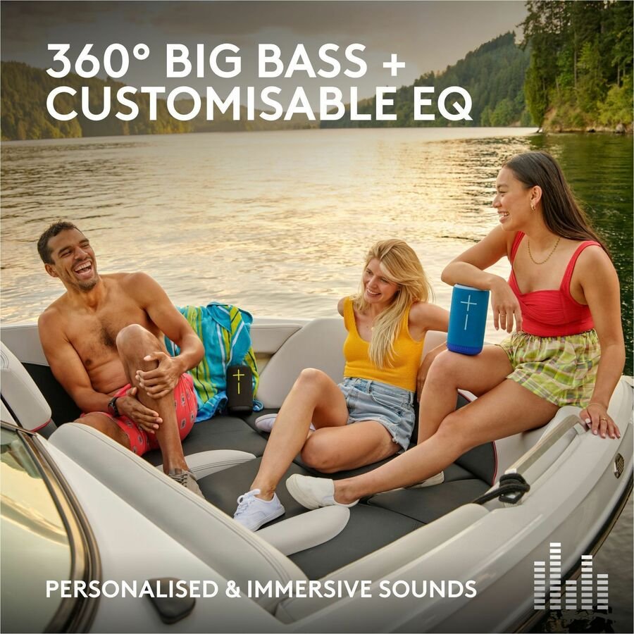 Ultimate Ears EVERBOOM Portable Bluetooth Speaker, 360° Sound, IP67, 20-Hour Battery, Charcoal Black - Image 2