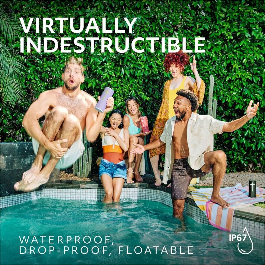 Ultimate Ears BOOM 4 Portable Bluetooth Speaker, 360° Sound, IP67 Waterproof, Cobalt Blue - Image 4