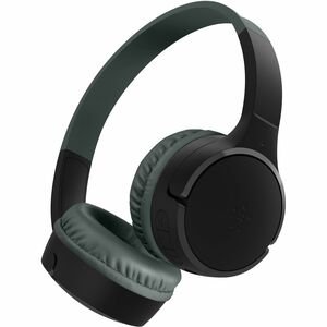 Belkin AUD002btBKV3 SOUNDFORM Mini Wireless On-Ear Headphones for Kids, Bluetooth 5.0, Built-In Microphone, Black