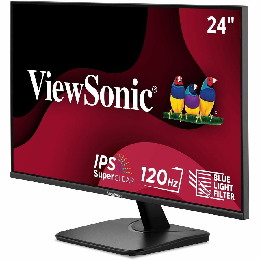 ViewSonic VA2456A-MHD 24 Inch 1080p Monitor, IPS Display with 120Hz for Enhanced Home and Office Productivity - Image 2