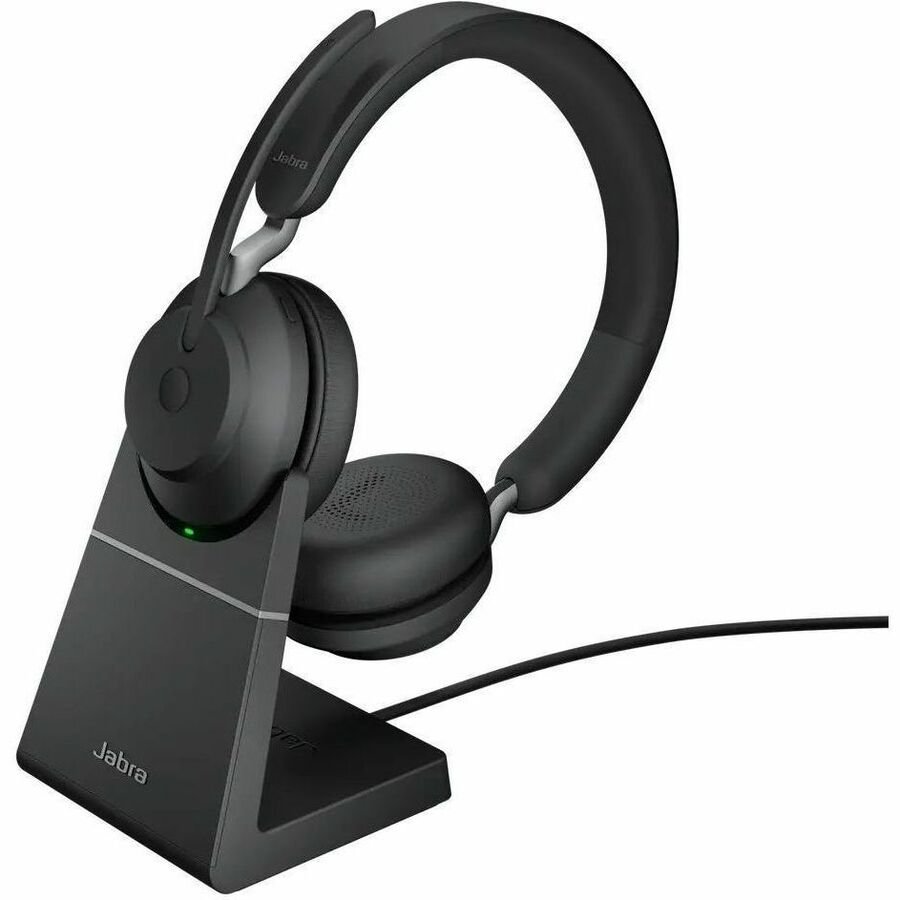 Jabra Evolve2 65 Wireless Stereo Headset, Bluetooth 5.0, Charging Stand, Microsoft Teams Certified - Image 2