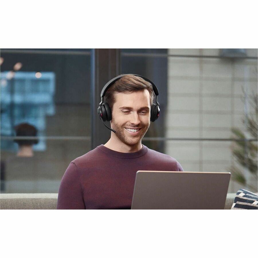 Jabra Evolve2 65 Wireless Stereo Headset, Microsoft Teams Certified, Bluetooth 5.0 - Image 5