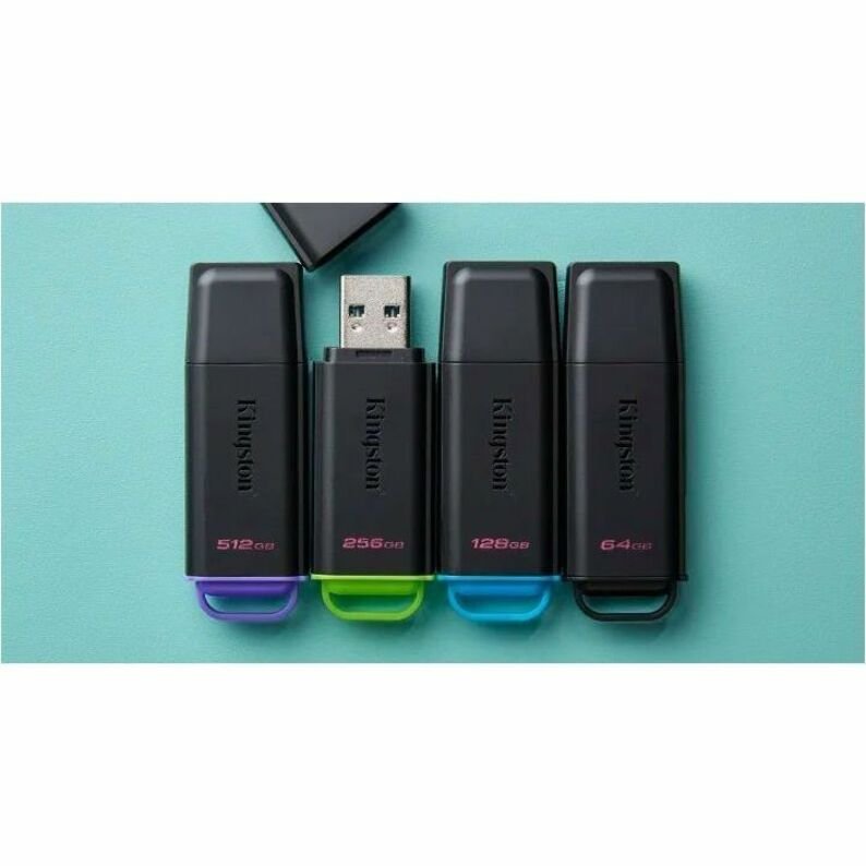 Kingston DataTraveler Exodia 256GB USB 3.2 Gen 1 Type-A Flash Drive, Black/Green - Image 2