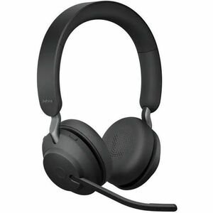 Jabra Evolve2 65 Wireless Stereo Headset, Microsoft Teams Certified, Bluetooth 5.0
