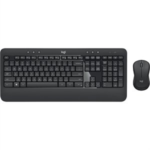 Logitech MK540 Wireless Keyboard and Mouse Combo, 1000 DPI, Unifying USB Receiver, Black