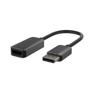 Belkin AVC011BTSGYBL Active DisplayPort to HDMI Adapter, 4K 60Hz, HDR10, HDCP 2.2