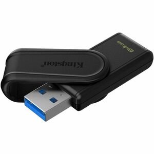 Kingston DataTraveler Exodia S 64GB USB 3.2 Gen 1 Flash Drive, Black
