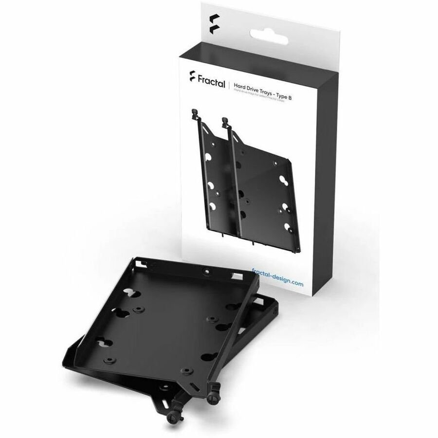 Fractal Design HDD Tray Kit Type B, 2 Pack, Black, Fits 2.5 and 3.5 inch Drives, For Define 7 and Meshify 2 Series Cases - Image 2