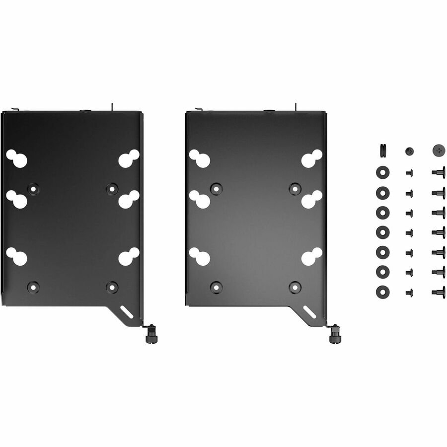 Fractal Design HDD Tray Kit Type B, 2 Pack, Black, Fits 2.5 and 3.5 inch Drives, For Define 7 and Meshify 2 Series Cases - Image 3