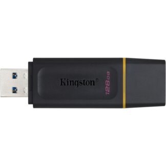 Kingston DataTraveler Exodia 128GB USB 3.2 Gen 1 Flash Drive, Protective Cap, Key Ring Loop