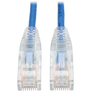 Eaton Tripp Lite N201-S02-BL 2 ft Cat6 Slim UTP Ethernet Patch Cable, Blue, 1 Gbps