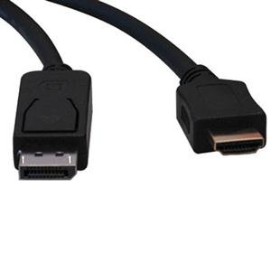 Eaton Tripp Lite P582-006 6 ft DisplayPort to HDMI Cable, 1080p, Passive Adapter