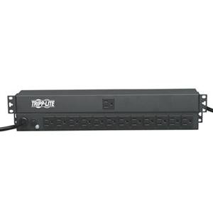 Eaton Tripp Lite PDU1215 Basic PDU, 120V 15A, 13 NEMA 5-15R Outlets, 1U/0U Rackmount