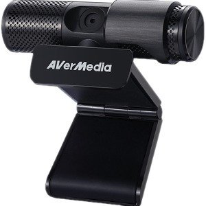 AVerMedia PW313 Live Streamer CAM 313 Webcam, 1080p 30fps, Dual Built In Microphones, Privacy Shutter, USB Plug and Play - Image 2