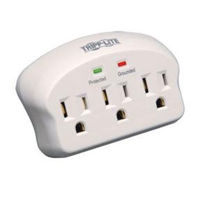 Eaton Tripp Lite SK3-0 3-Outlet Direct Plug-In Surge Protector, 660J, 120V