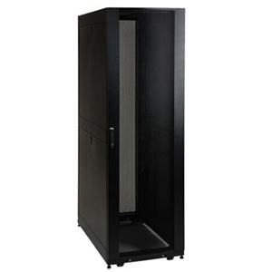 Tripp Lite by Eaton SmartRack 42U Standard-Depth Rack Enclosure Cabinet with Doors and Side Panels