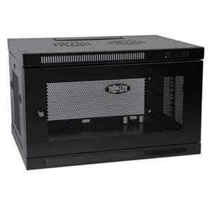 Eaton Tripp Lite SmartRack SRW6U 6U Wall-Mount Rack Enclosure Cabinet, 19-Inch, 17.5-Inch Depth