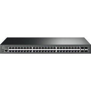 TP-Link Omada SG3452P 52-Port Gigabit L2+ Managed PoE+ Switch, 48 PoE+ Ports, 4 SFP Slots