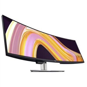 Dell UltraSharp U4924DW 49-Inch Curved Dual QHD USB-C Hub Monitor, 5120 x 1440, KVM, 2.5GbE