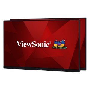 ViewSonic VA2256-MHD_H2 22 Inch 1080p Dual Pack Head-Only Monitors, IPS Display with FreeSync for Dual-Screen Home and Office Setups, HDMI, DisplayPort, and VGA Inputs