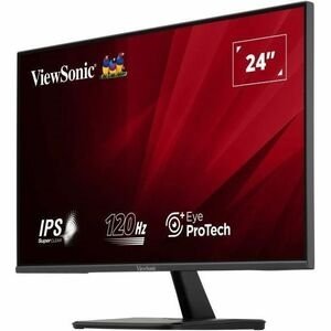 ViewSonic VA2456A-MHD 24 Inch 1080p Monitor, IPS Display with 120Hz for Enhanced Home and Office Productivity