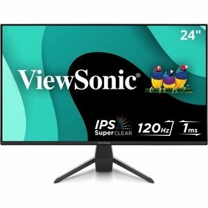 ViewSonic VX2470-MHD 24 Inch 1080p Monitor, IPS Display with 120Hz