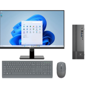 gateway desktop computer & 27" qhd monitor bundle | intel i5 processor | 16gb ram | 512gb ssd | wireless mouse & keyboard included | 2 year limited warranty