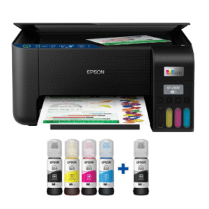epson ecotank et 2400 special edition all in one inkjet printer, 1 bonus black ink bottle