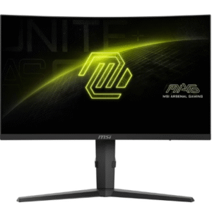 msi 27" curved wqhd display, 180hz refresh rate, gaming monitor