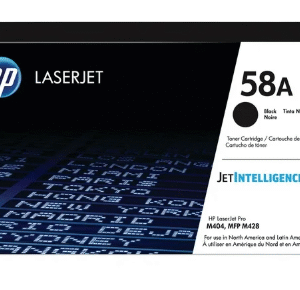hp 58a, black original laserjet toner cartridge