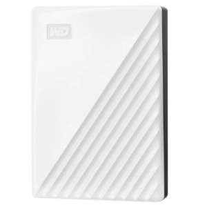 my passport 5tb portable hard drive, white