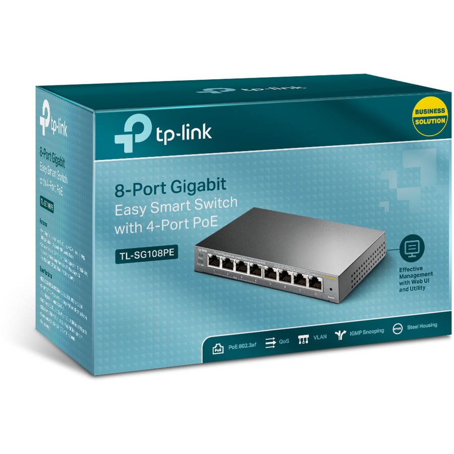 tp link tl sg108pe 8 port gigabit easy smart switch with 4 port poe tp link tl sg108pe 8 port gigabit easy smart switch with 4 port poe